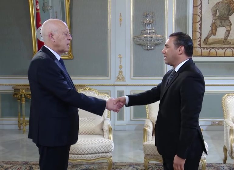 لقاء رئيس الجمهورية قيس سعيد مع السيد بسام الطريفي رئيس الرابطة