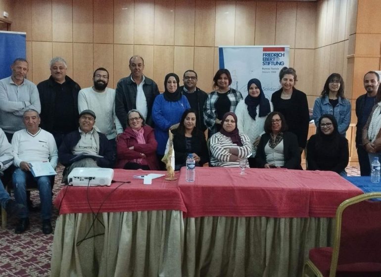 دورة تكوينية حول ادارة وتخطيط المشاريع الرابطة التونسية للدفاع عن حقوق الانسان (1)