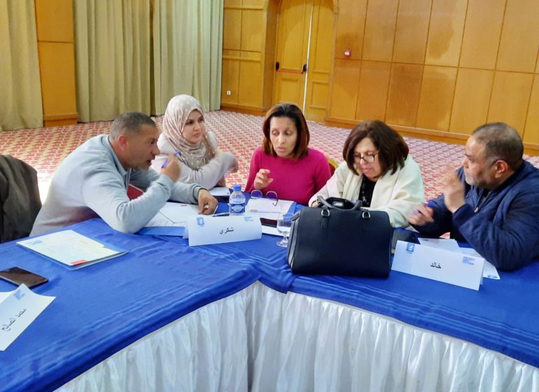 دورة تكوينية حول ادارة وتخطيط المشاريع الرابطة التونسية للدفاع عن حقوق الانسان (10)
