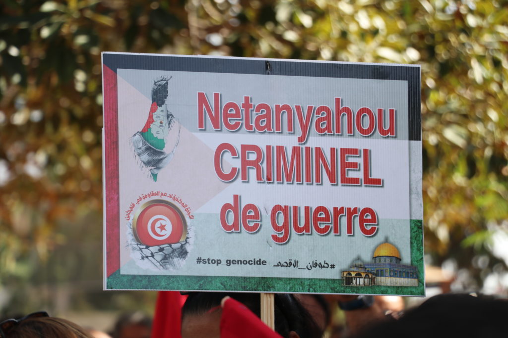 المسيرة الوطنية لنصرة فلسطين - الرابطة التونسية للدفاع عن حقوق الانسان (27)