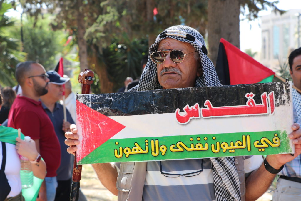 المسيرة الوطنية لنصرة فلسطين - الرابطة التونسية للدفاع عن حقوق الانسان (6)